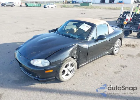 1999 Mazda Mx-5 Miata Leather Pkg/Popular Equipment Pkg/Sports Pkg/Touring Pkg from USA, damaged, VIN JM1NB3533X0131941